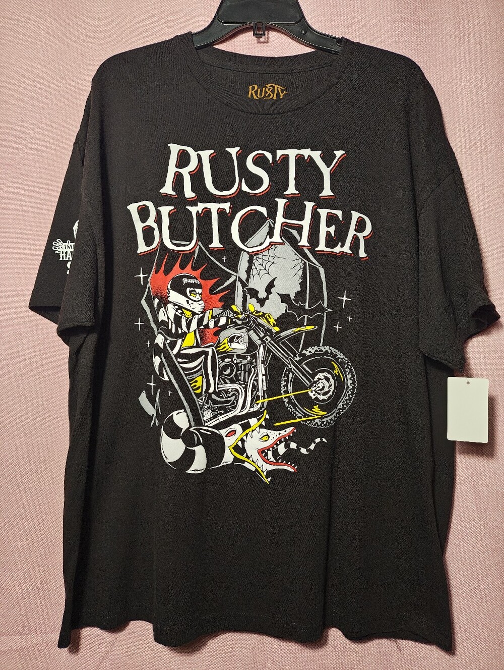 Rusty Butcher Limited Edition Halloween Motorcycle Sz 2X